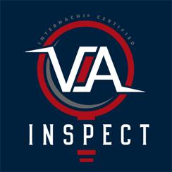 va inspect logo, home inspections, home inspector, inspection services